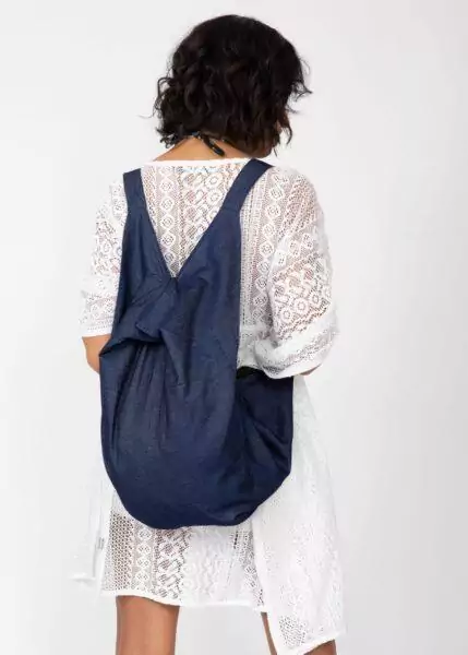 Denim 2 in 1 Shoulder Bag & Rucksack