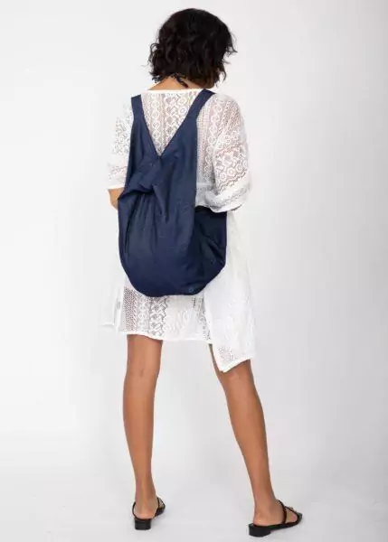 Denim 2 in 1 Shoulder Bag & Rucksack