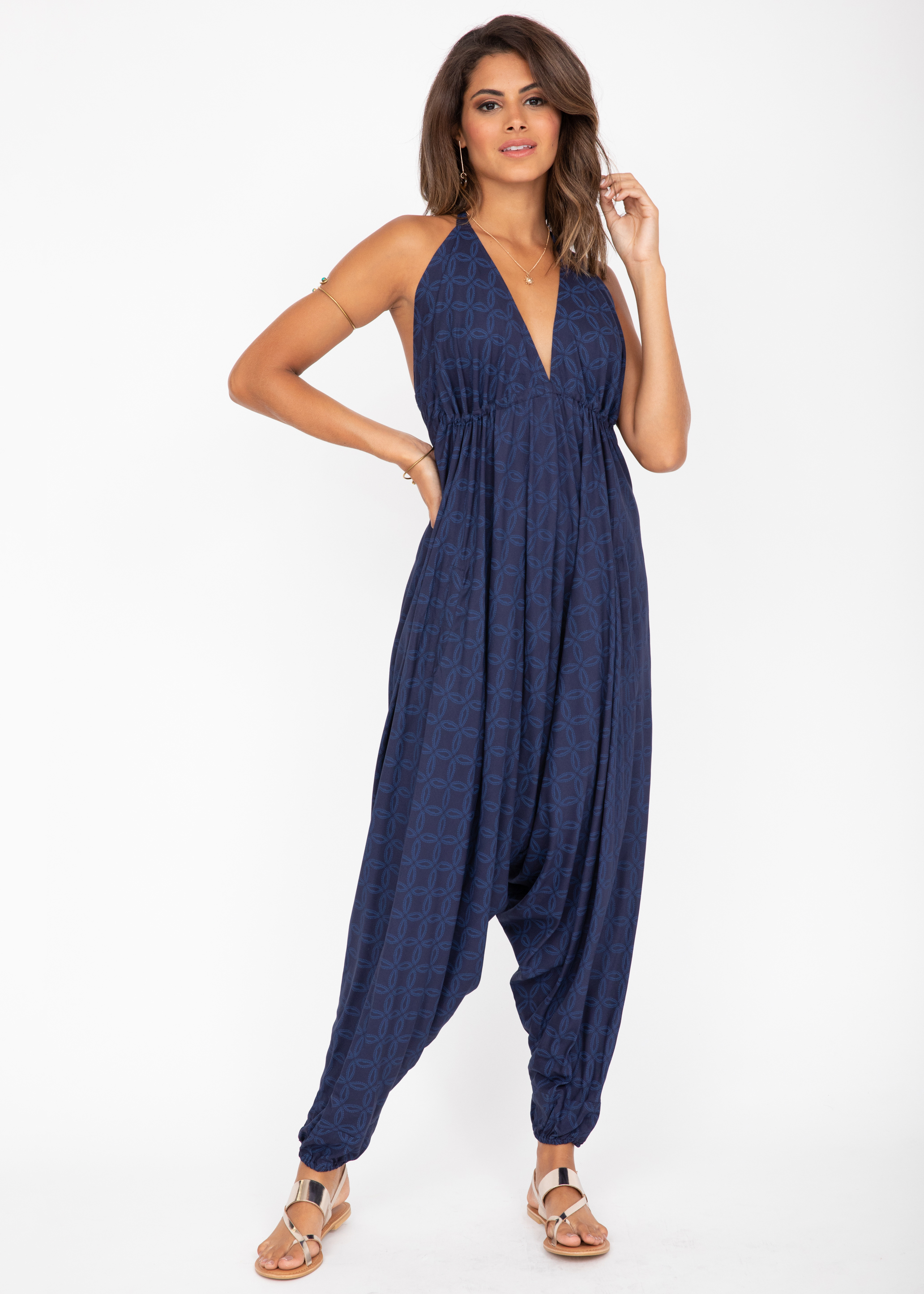 blue romper womens